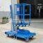 2015 Hot Sale Manual Electric Aluminum Man Lift For Sale
