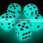 Adult glowing dice for sexy dice game