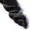 Virgin remy human hair bundles with swiss lace closure with silk base lace frontal closure