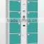 12 doors electronic storage smart laptop locker