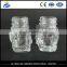 11ml Polygon clear glass bottle