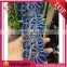Wholesale royal blue guipure lace fabric french embroidered tulle lace for Islamic middle east Mohammedan                        
                                                Quality Choice