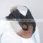 High quality Unisex Winter Warm Infinity 2 Circle Cable Knitted Scarf