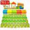 100 pieces best selling toys 2014 ocean blocks different shape round square arch triangle wooden block