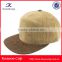 custom fashion design your own logo blank black corduroy snapback cap hat with suede flat bill wholesale