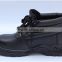 steel toe cap cow leather lace-up safety shoes