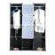 DIY Folding Combination Portable Closet Storage Organizer Wardrobe Clothes Rack With 12 Shelves Black OS003079