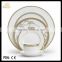 china wholesale new product 20 pcs decal round bone china dinnerware set