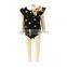 black gold polka dots cheap infant clothing rompers baby products