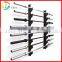 9 Pieces Gym Wall Mounted Olympic Barbell Storage Rack Quality Choice