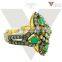 New Antique Design Emerald Ring, 925 Sterling Silver Ring 14k Gold Pave Diamond Ring Wholesale Manufacturer handmade Jewelry