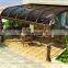 Casual terrace garden green awnings