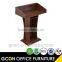 Elegant modern walnut wood pulpits for church school                        
                                                Quality Choice