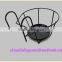 wrought iron hanging flower pot rack
