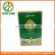 Food grade tall olive oil tin can, empty food tin can