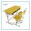Werzalit Double desks and chairs for student studing TF-13112F