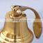 Brass Plated Hanging Ship's Bell / Decorative ship bells NBB 0012