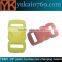 Yukai 3/8" contoured platic buckle in various colors