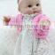 Mini baby dolls 8" handmade doll toy full body soft silicone vinyl doll