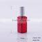 15ml Square Red Colored Refillable Spray Fragrance Glass Bottle
