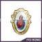 Premium antique plating christian gifts Jesus printing metal silver pins