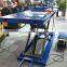 Hydraulic scissor motorcycle lift with lifting jack VTM700