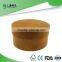 Multipurpose Round Bamboo Storage Box Set