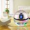 OEM factory Funglan KJ-167/168 Multifunction ranibow LED light air purifier ionizer