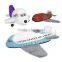 Custom made soft stuffed plane toy, plane plush toy, plush plane