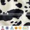 custom design animal print fdy velboa cow skin printed velboa fabric