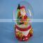 New design artifical craft christmas snow globe