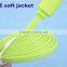 Candy-colored Flat Noodle Type Lightning To USB Cable For iPhone5/iPhone6/iPhone6 plus with LED light