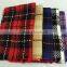 Wholesale plaid cashmere shawl