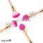 high quality custom logo makeup brushes cute pink double side use                        
                                                                                Supplier's Choice