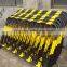 Mills steel Barrier 2.1m*1.1mm with rotatable foot and lock