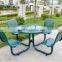ISO9001 certificated metal outdoor table and chairs,outdoor table chair with umbrella,wholesale picnic table