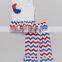 2016 Wholesale China baby outfit ruffles 4th July baby clothes cute girls children clothes set