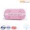 Pink color fashion design faux ostrich leather bag for women