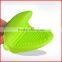 Waterproof heat resistant gloves with silicone