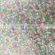3mm 5mm colorful sequins embroidery fabric