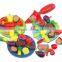 color kids dough play toys set for DIY Big Mac hamburger toys tool set