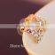 2016 New Earrings Fashion Women Lady Elegant Crystal Rhinestone Ear Stud