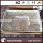 Hot Sale River White Granite Bathroom Vanity top with Ceramic Sink