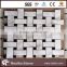 natural stone material marble mosaic tiles on mesh
