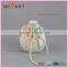 New Arrival White Ceramic Oil Dispenser With Flower Design
