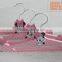 Children colourful MDF scalable wooden hanger with animal design kids size