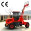 chinese small farm loader weidemann loader TL1500 telescopic wheel loader with 4.2M lifting height