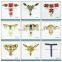 Colorful TPU buckle chains,shoe chain with rhinestones