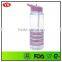 Bpa free 750 ml bling bling band cool water bottles with straw