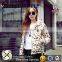 imitated memory leopard print fabric for quilted bomber jacket